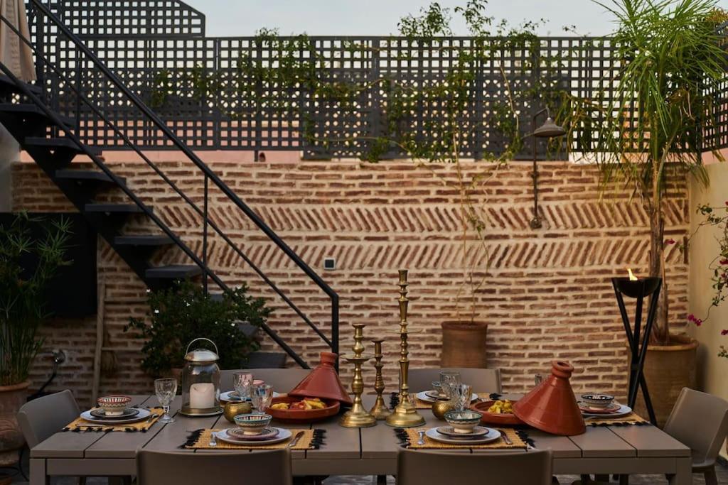 Riad Miloud En Exclusivite 10 P Au Coeur De La Medina Marrakesch Exterior foto