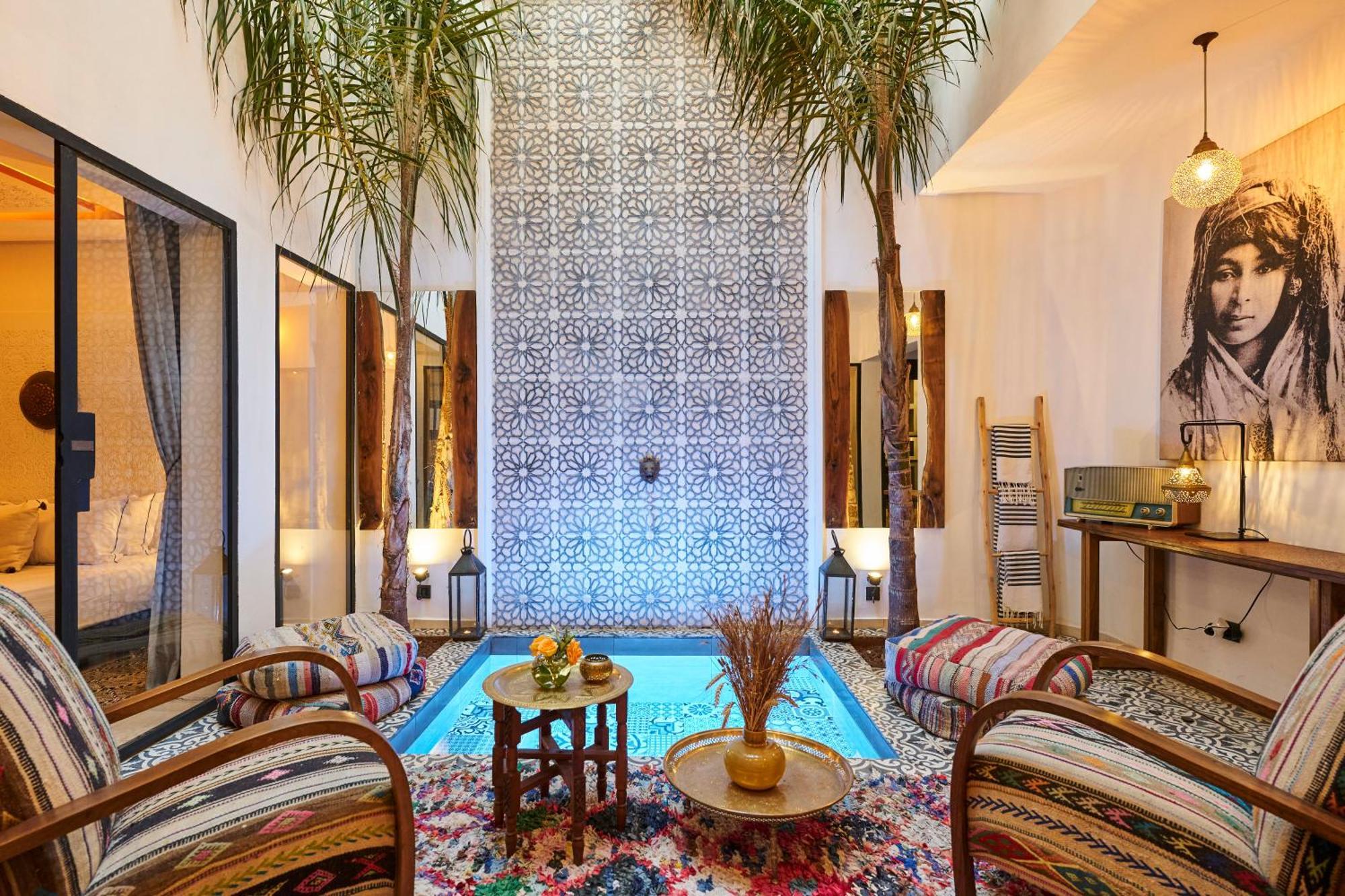 Riad Miloud En Exclusivite 10 P Au Coeur De La Medina Marrakesch Exterior foto