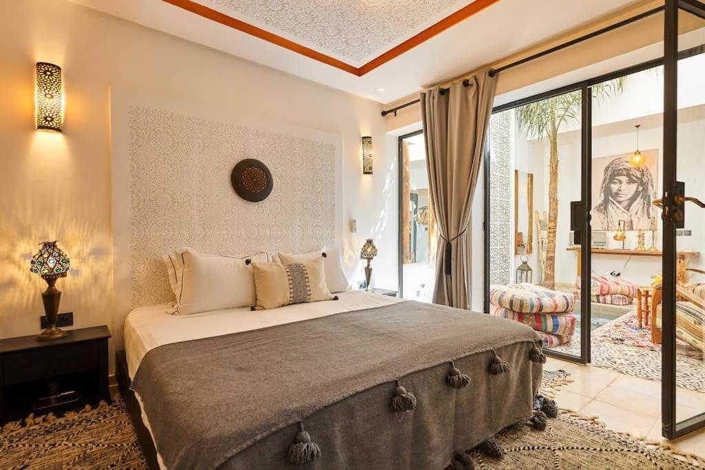 Riad Miloud En Exclusivite 10 P Au Coeur De La Medina Marrakesch Exterior foto
